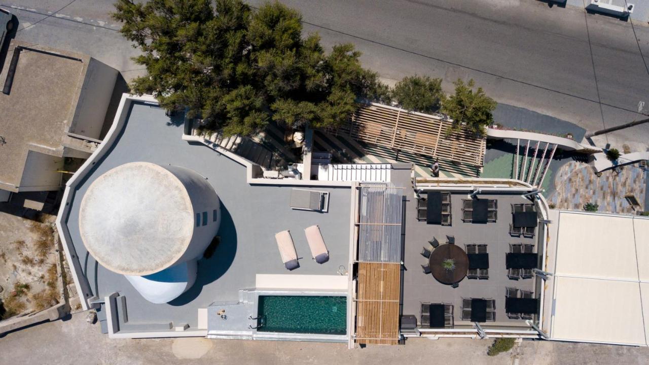 Lami Traditional Windmill - With Private Pool And Jacuzzi Pyrgos Kallistis ภายนอก รูปภาพ