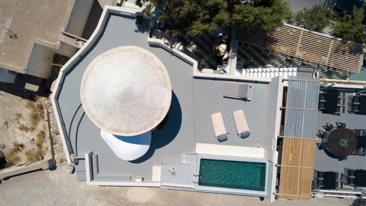 Lami Traditional Windmill - With Private Pool And Jacuzzi Pyrgos Kallistis ภายนอก รูปภาพ