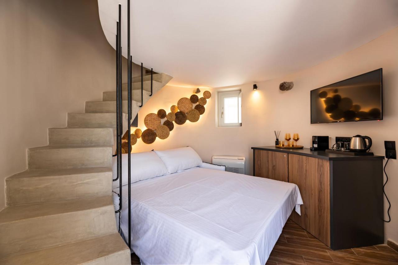 Lami Traditional Windmill - With Private Pool And Jacuzzi Pyrgos Kallistis ภายนอก รูปภาพ